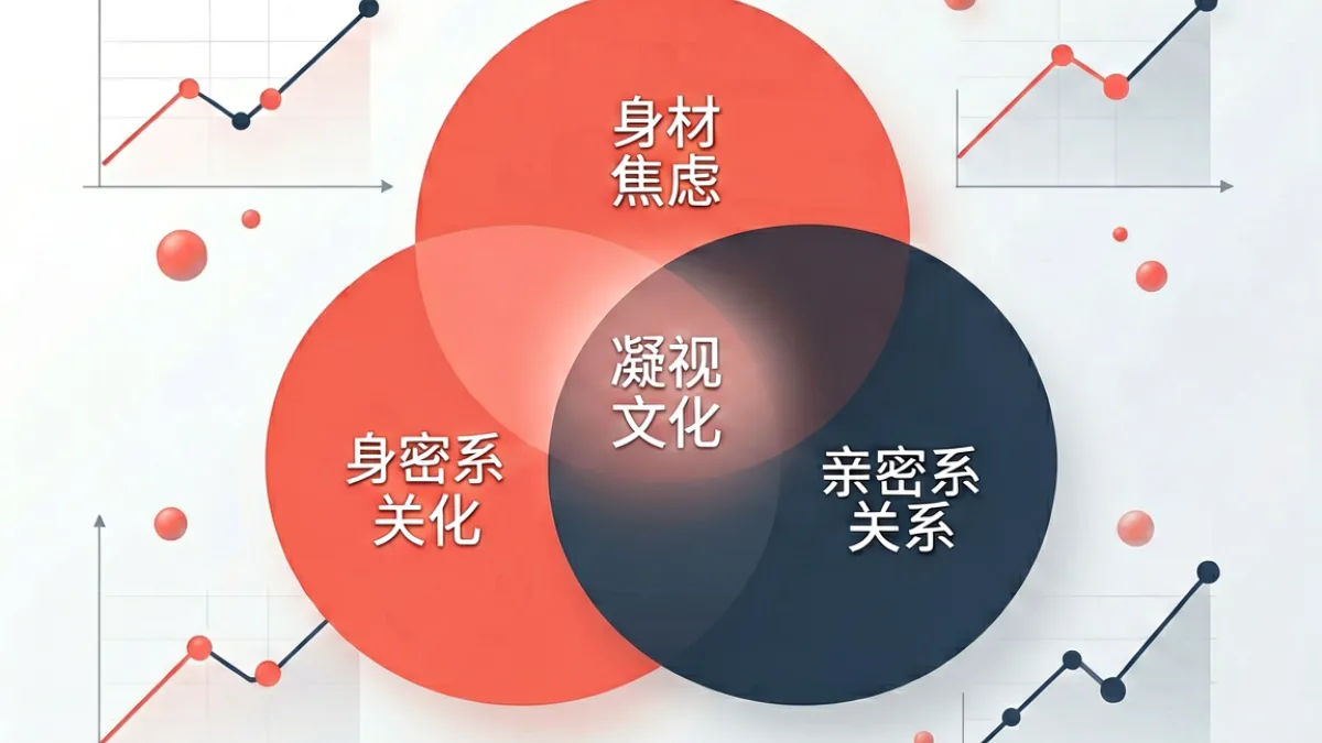 大胸女友话题热度来源分析图，展示社区讨论、搜索量与转发数据的对比示意
